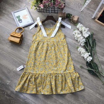 Váy đuôi cá hoa nhí size đại 7 -10  - v20254